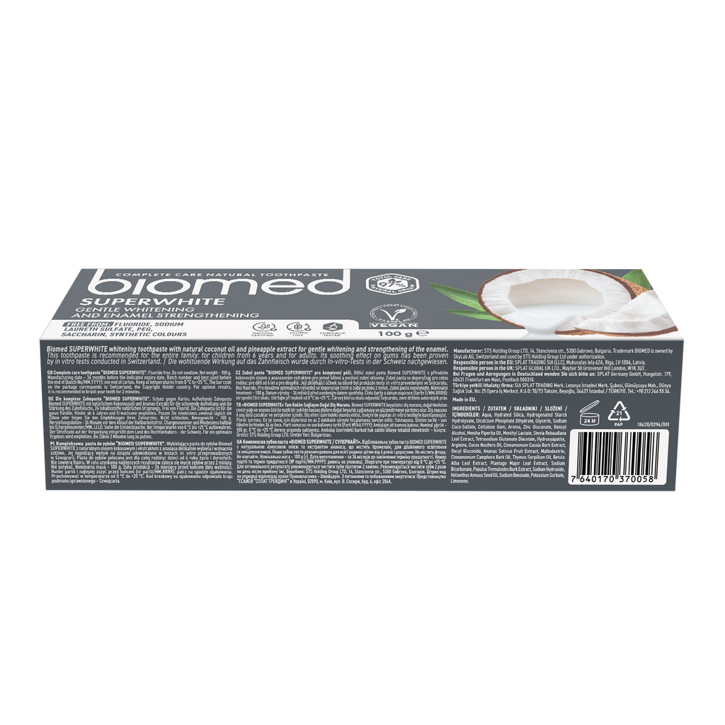 Pasta Dental Biomed Superwhite Coco 100g