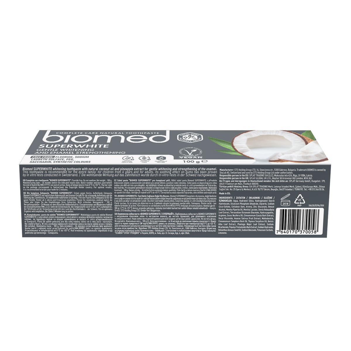 Pasta Dental Biomed Superwhite Coco 100g