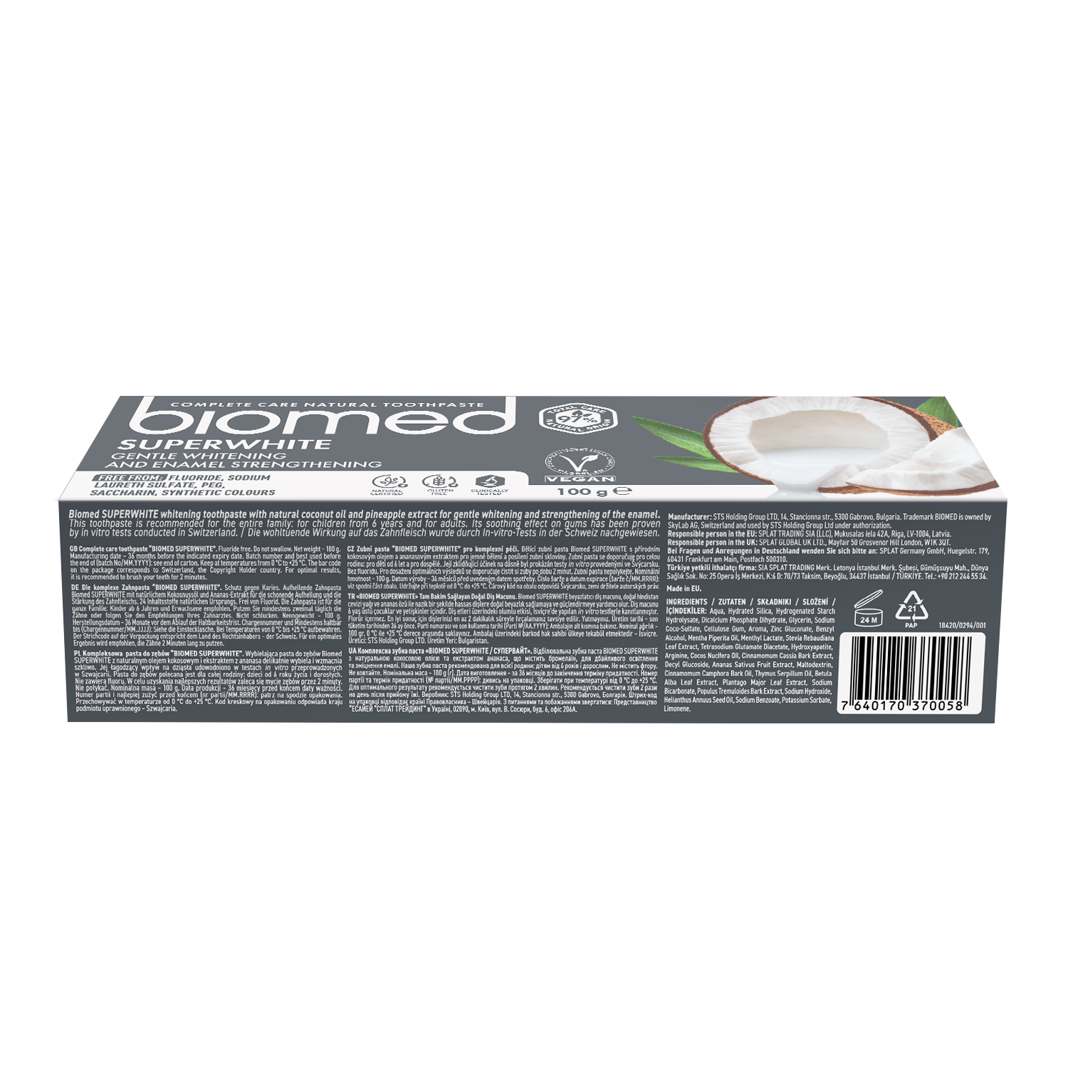 Pasta Dental Biomed Superwhite Coco 100g