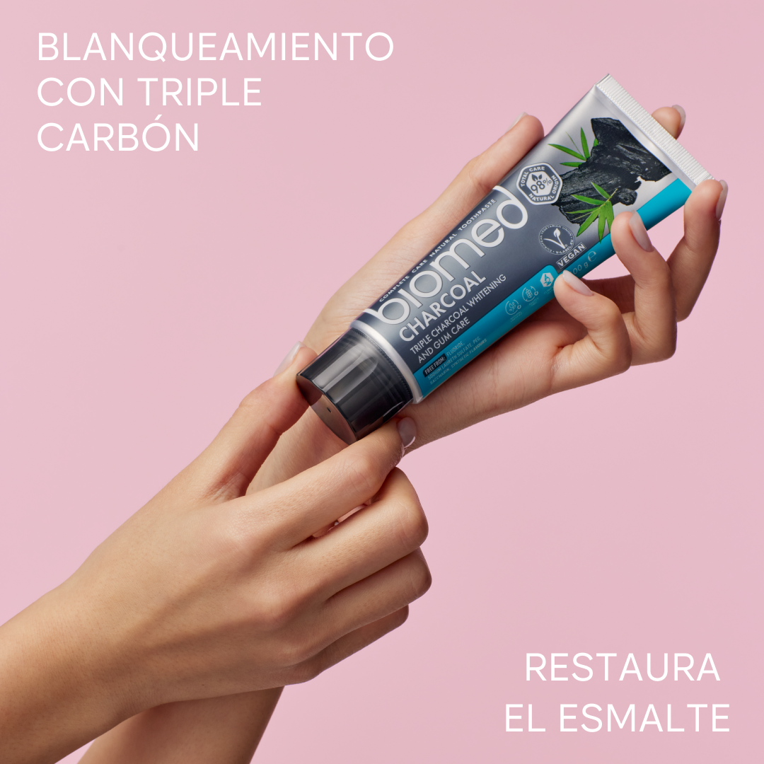 Pasta dental Biomed Charcoal vista adicional
