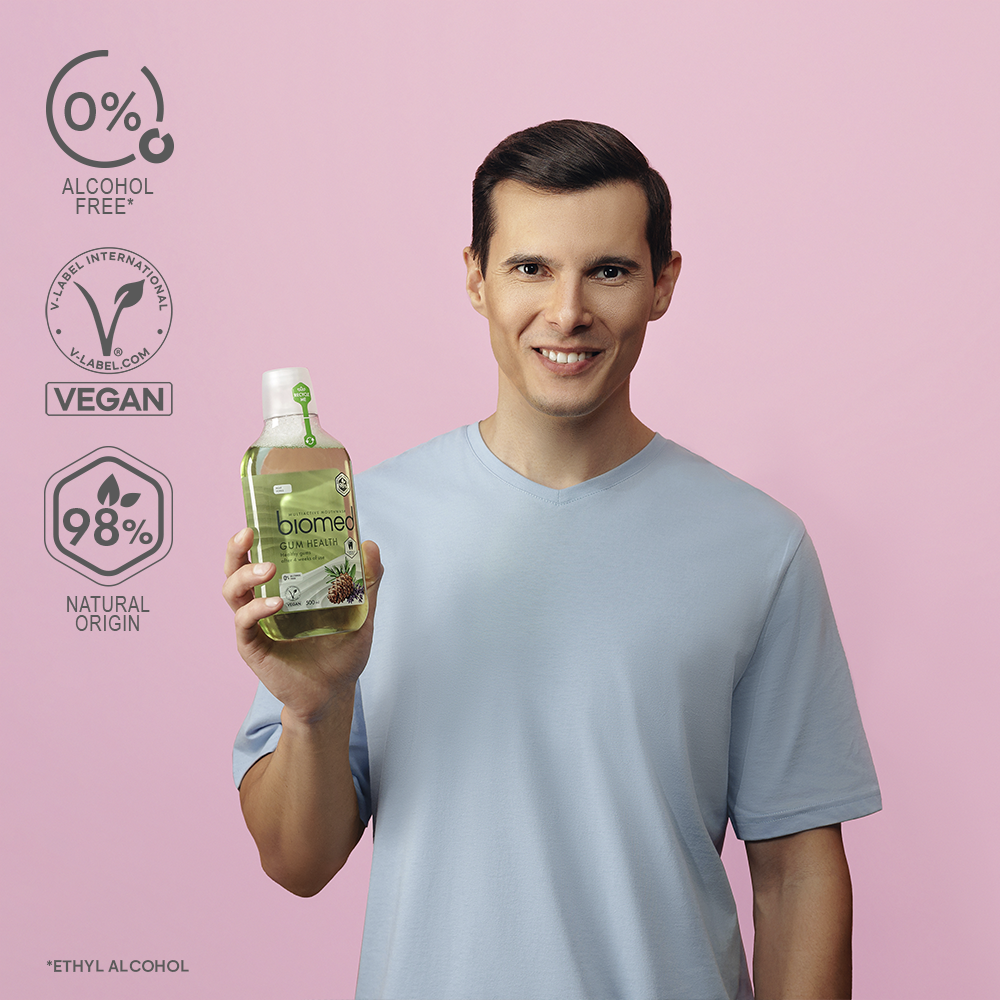 Enjuague bucal Biomed Gum Health detalle