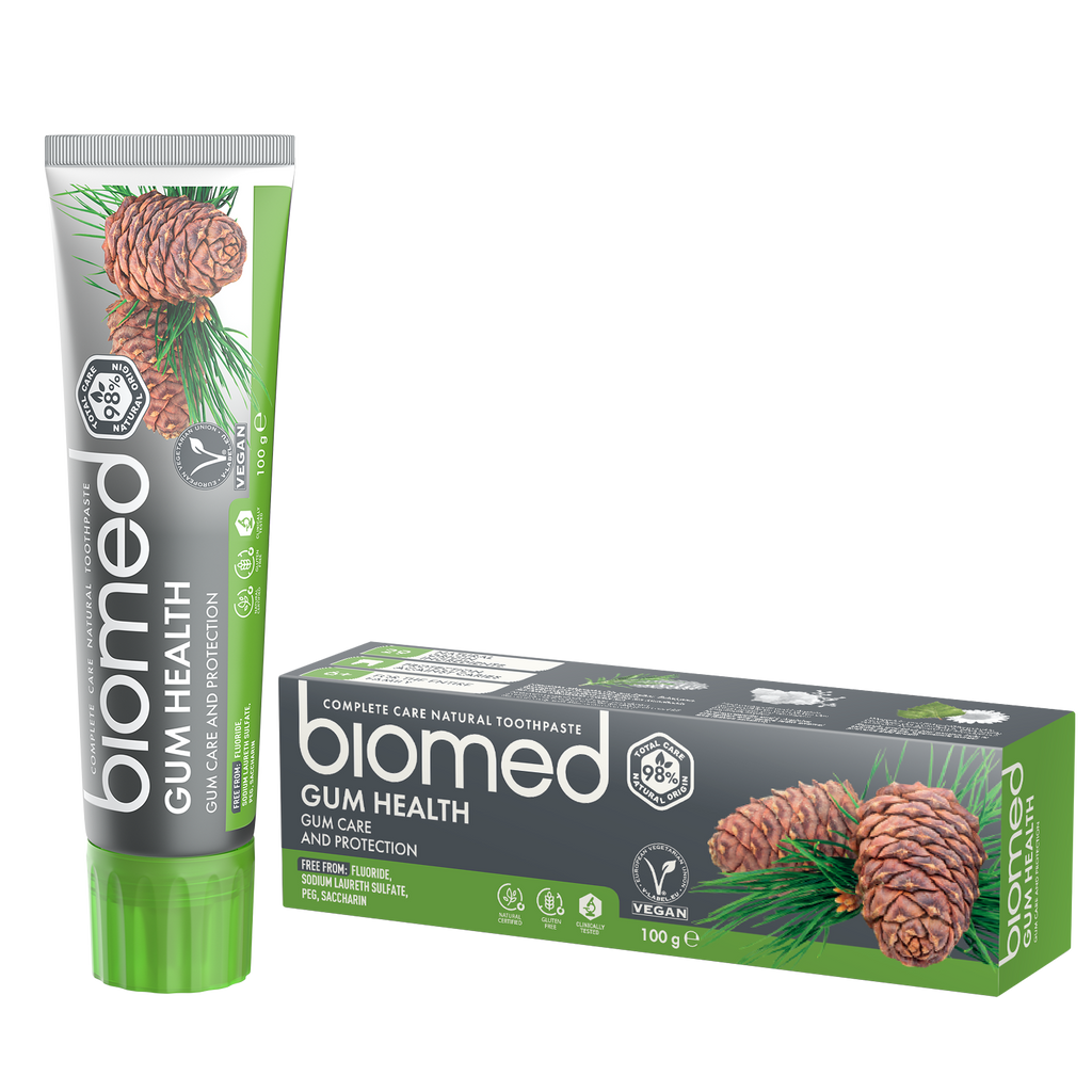 Pasta dental Biomed Gum Health hierbas y cedro 100g