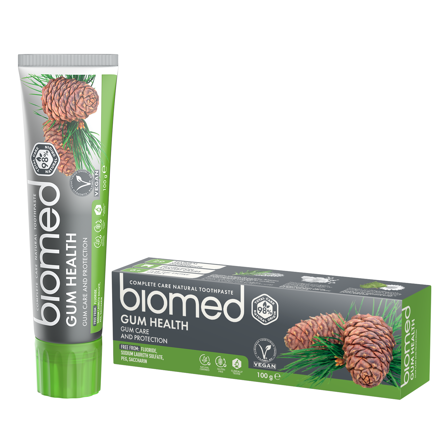 Pasta dental Biomed Gum Health hierbas y cedro 100g