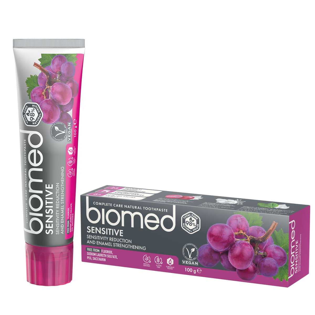 Pasta dental Biomed Sensitive para dientes sensibles 100g