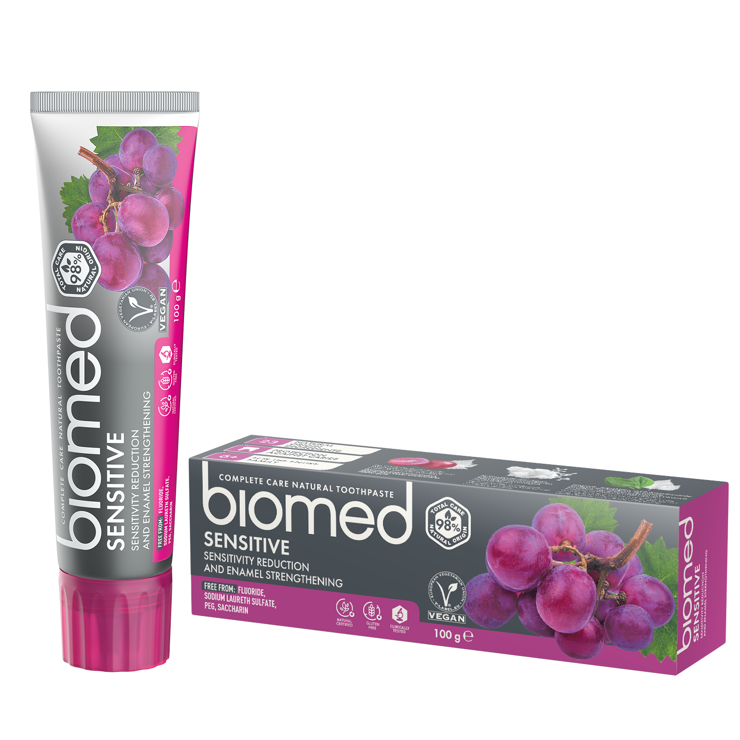 Pasta dental Biomed Sensitive para dientes sensibles 100g