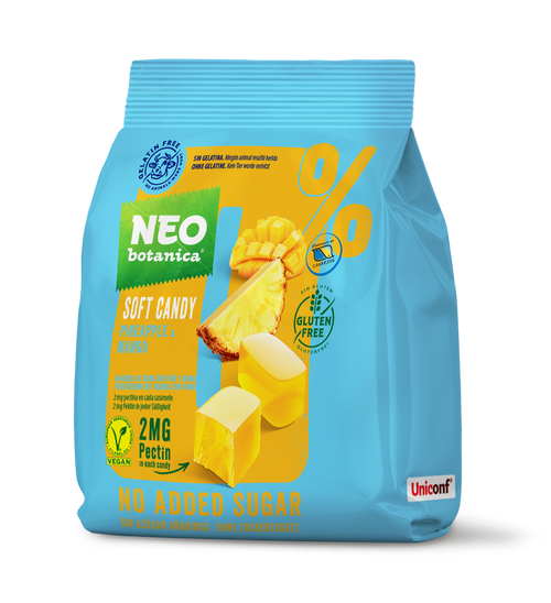 Gomitas Neo Botanica Piña Mango sin azúcar 120g