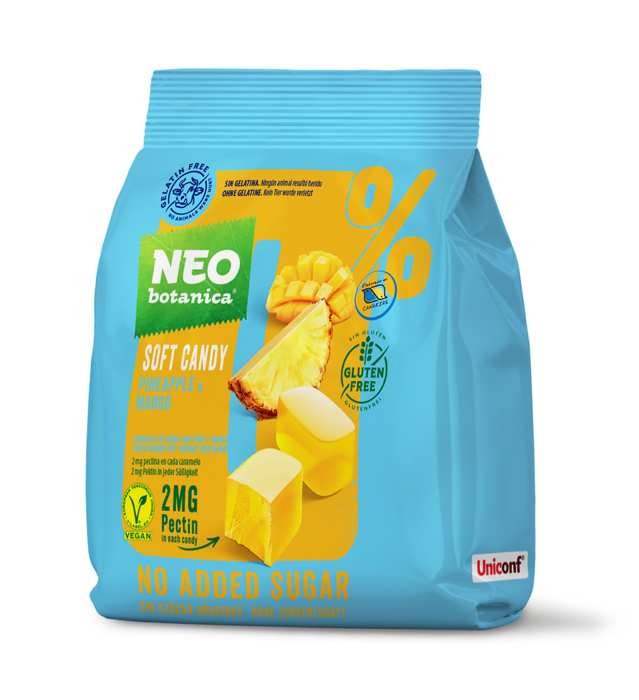 Gomitas Neo Botanica Piña Mango sin azúcar 120g