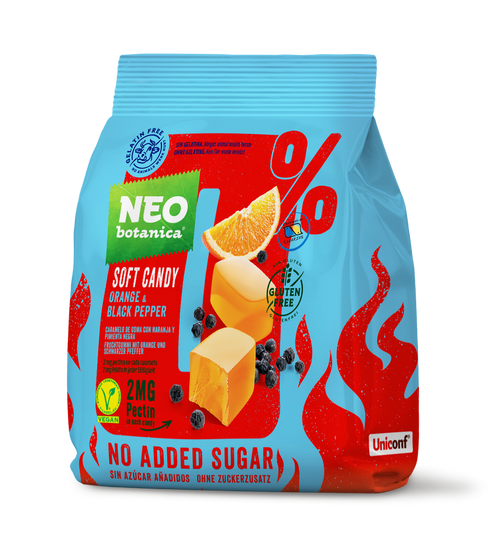 Gomitas Neo Botanica Naranja y Pimienta Negra sin azúcar 120g