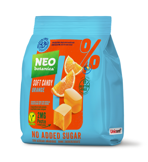 Gomitas Neo Botanica Naranja sin azúcar 120g