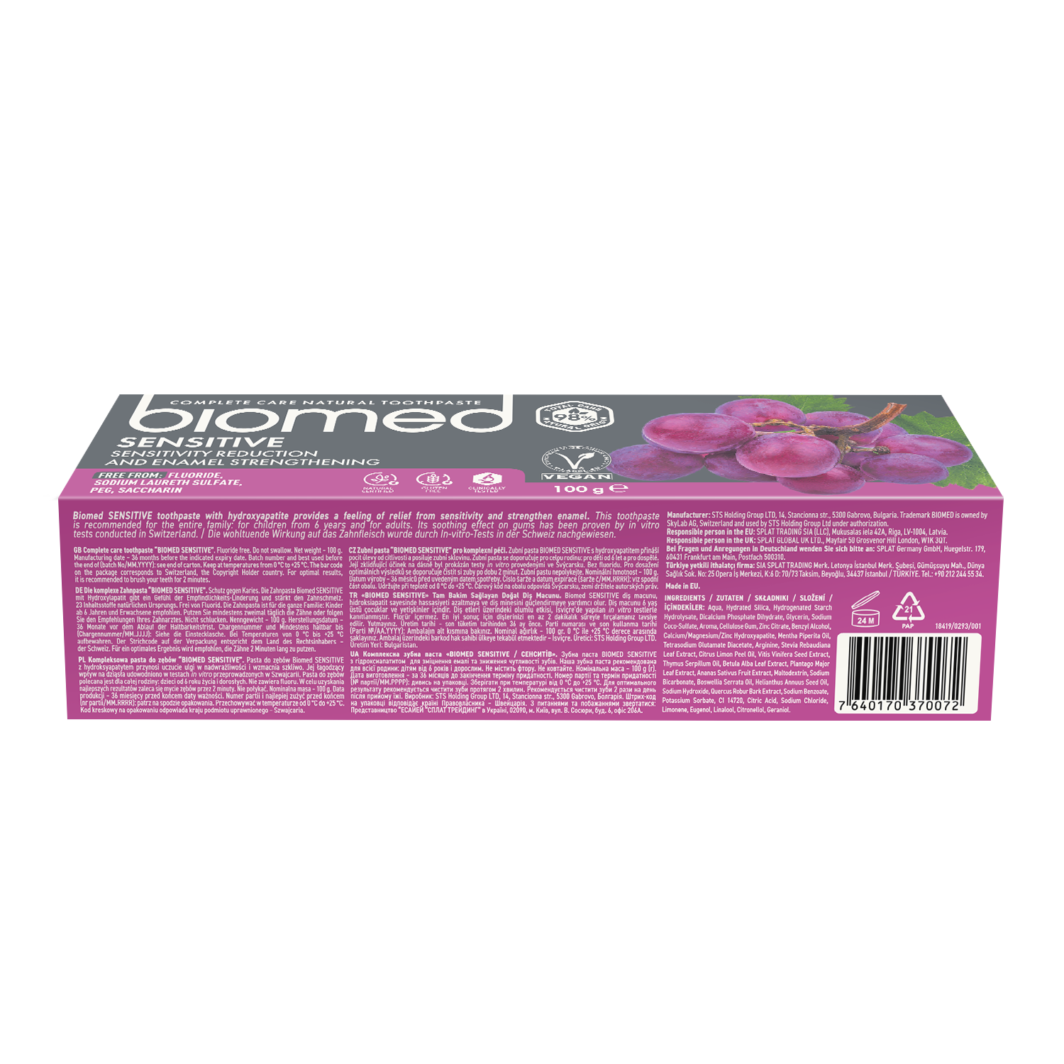 Pasta Dental Biomed Sensitive 100g