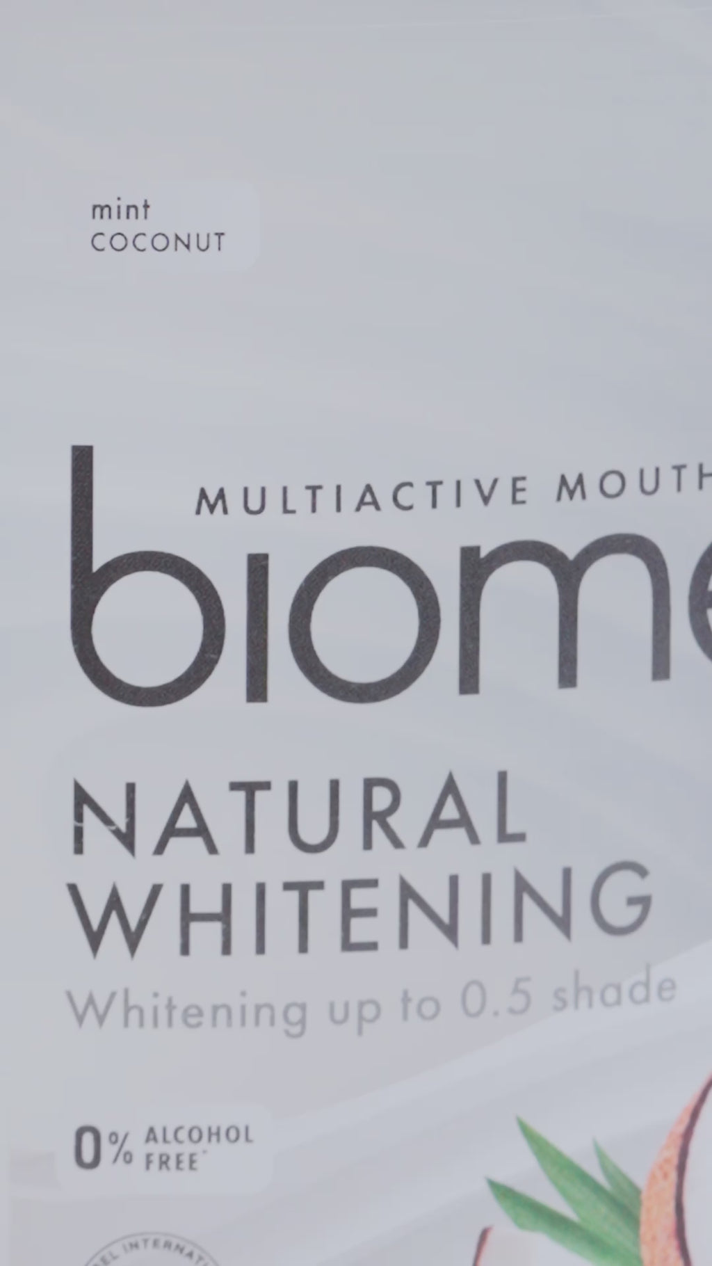 Enjuague Bucal Biomed Natural Whitening 500ml
