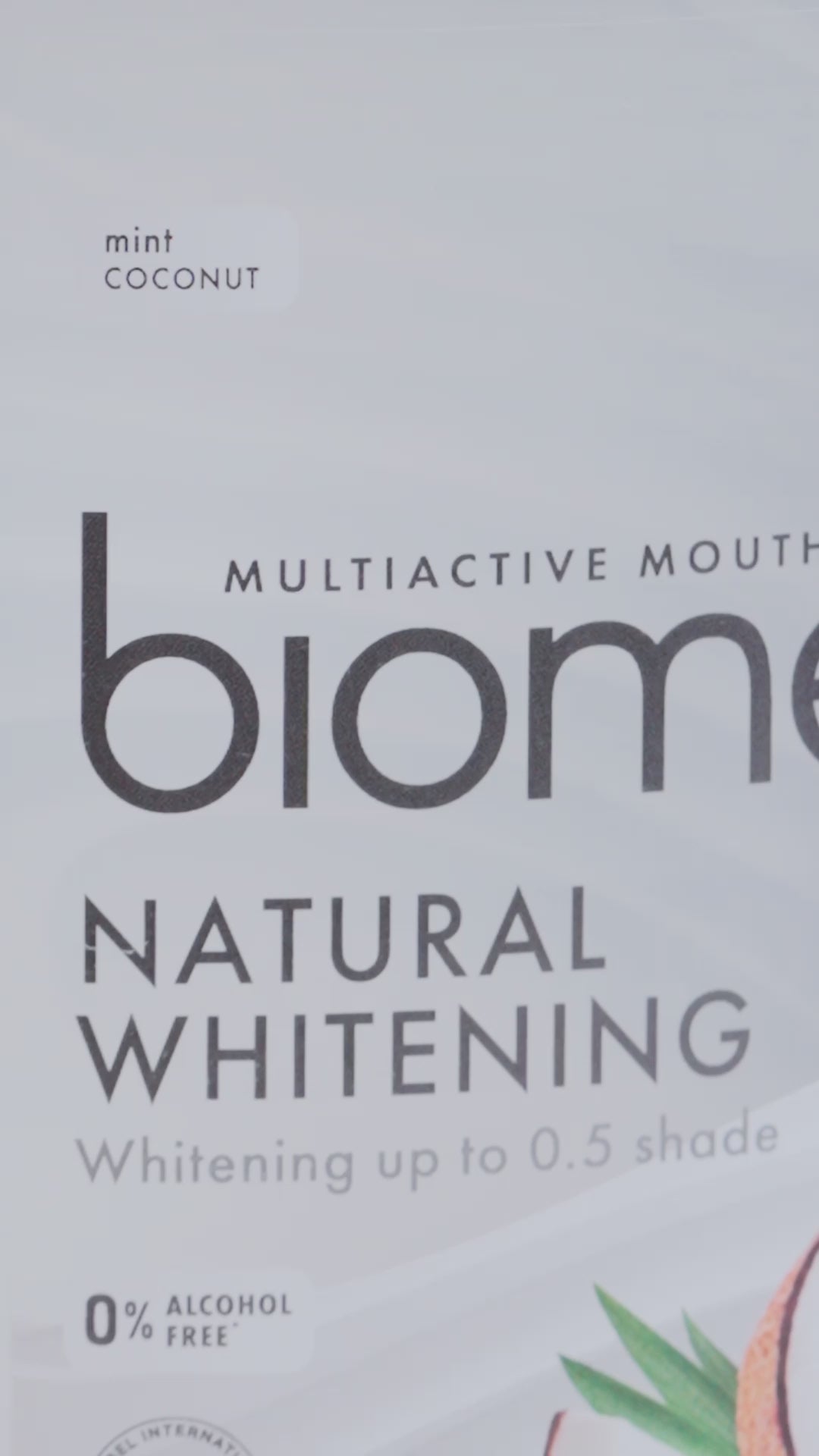 Enjuague Bucal Biomed Natural Whitening 500ml