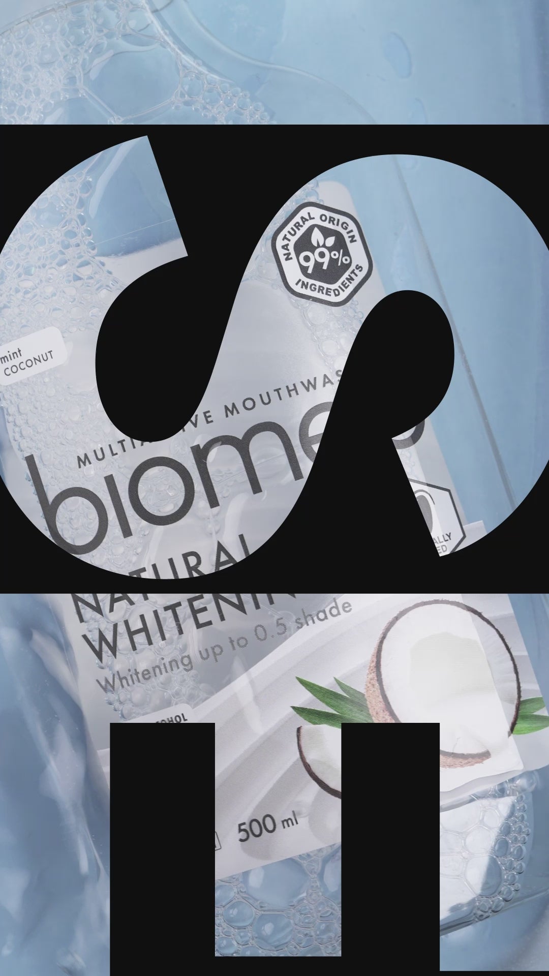 Enjuague Bucal Biomed Natural Whitening 500ml