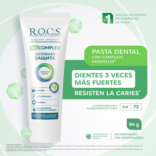 R.O.C.S. BIOCOMPLEX Protección Activa Pasta Dental 94g