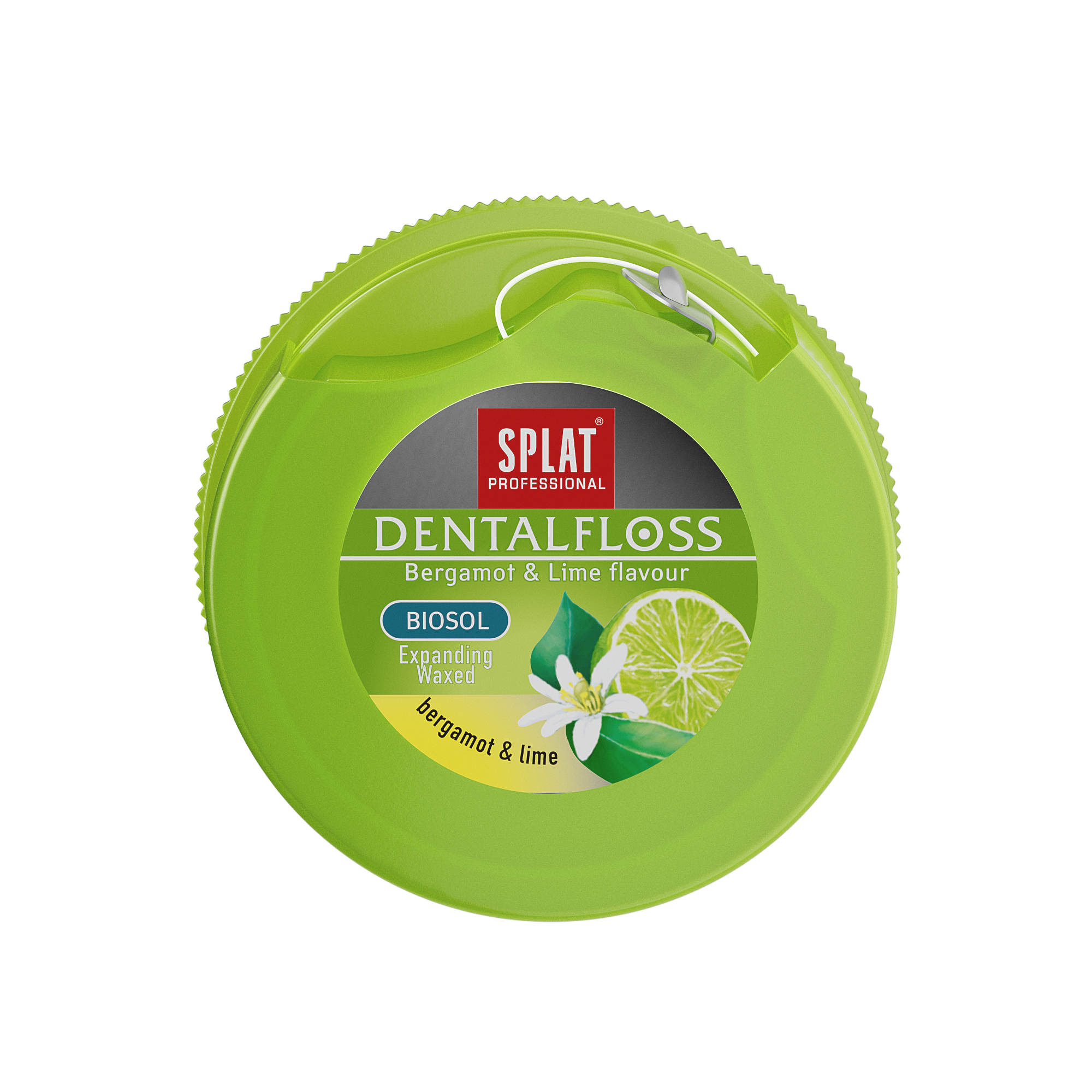 Hilo dental Splat sabor bergamota y lima 30 metros