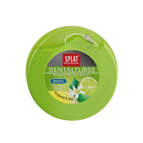 Hilo dental Splat sabor bergamota y lima 30 metros