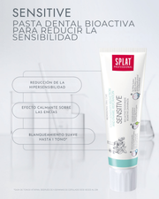 Pasta dental Splat Sensitive empaque secundario