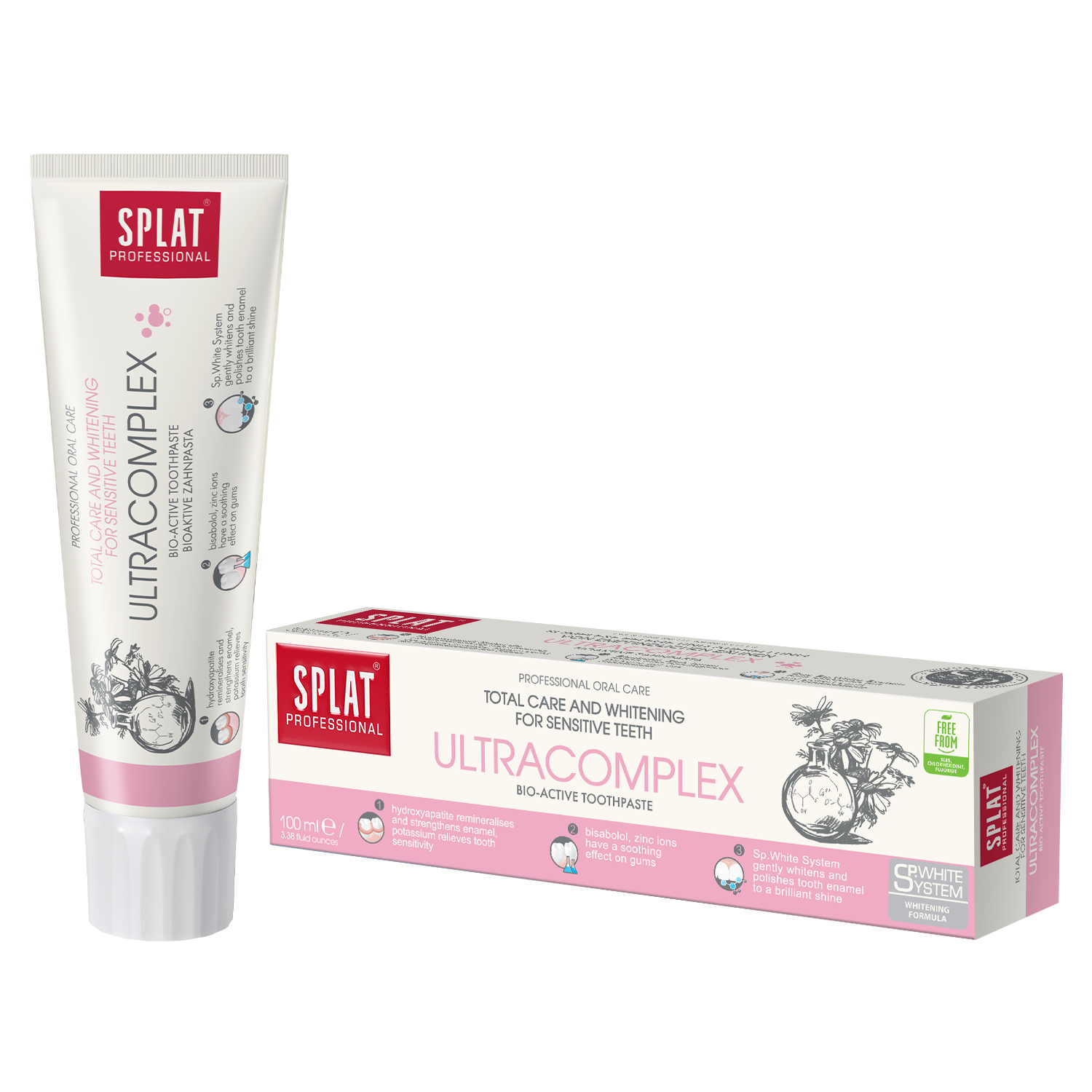 Pasta dental Splat Ultracomplex bio-activa 100ml