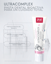 Pasta dental Splat Ultracomplex empaque secundario