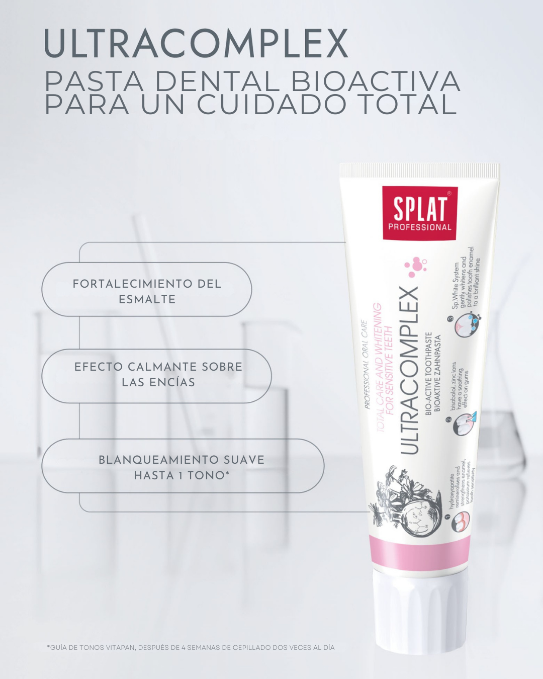 Pasta dental Splat Ultracomplex empaque secundario